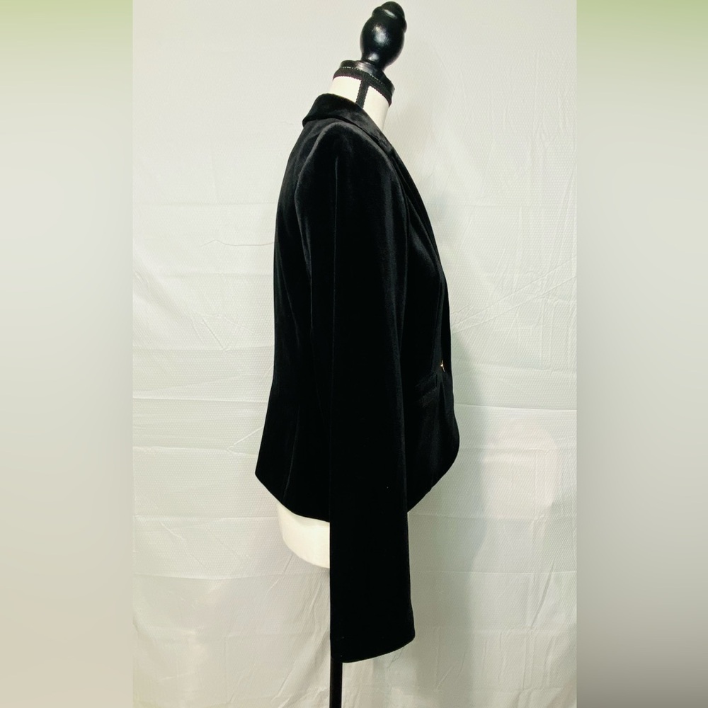 CALVIN KLEIN VELVET BLAZER - Picture 5 of 9